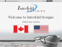 Tablet Screenshot of interfolddesigns.com